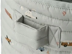 Liewood vehicles/dove blue mix quiltet kurv Ally